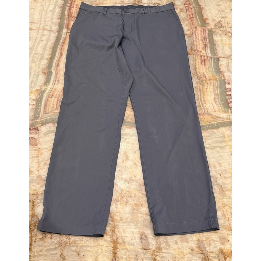 Nike Golf Dri-FIT Standard Fit Pants Mens 38x34 Gray Performance Stretch